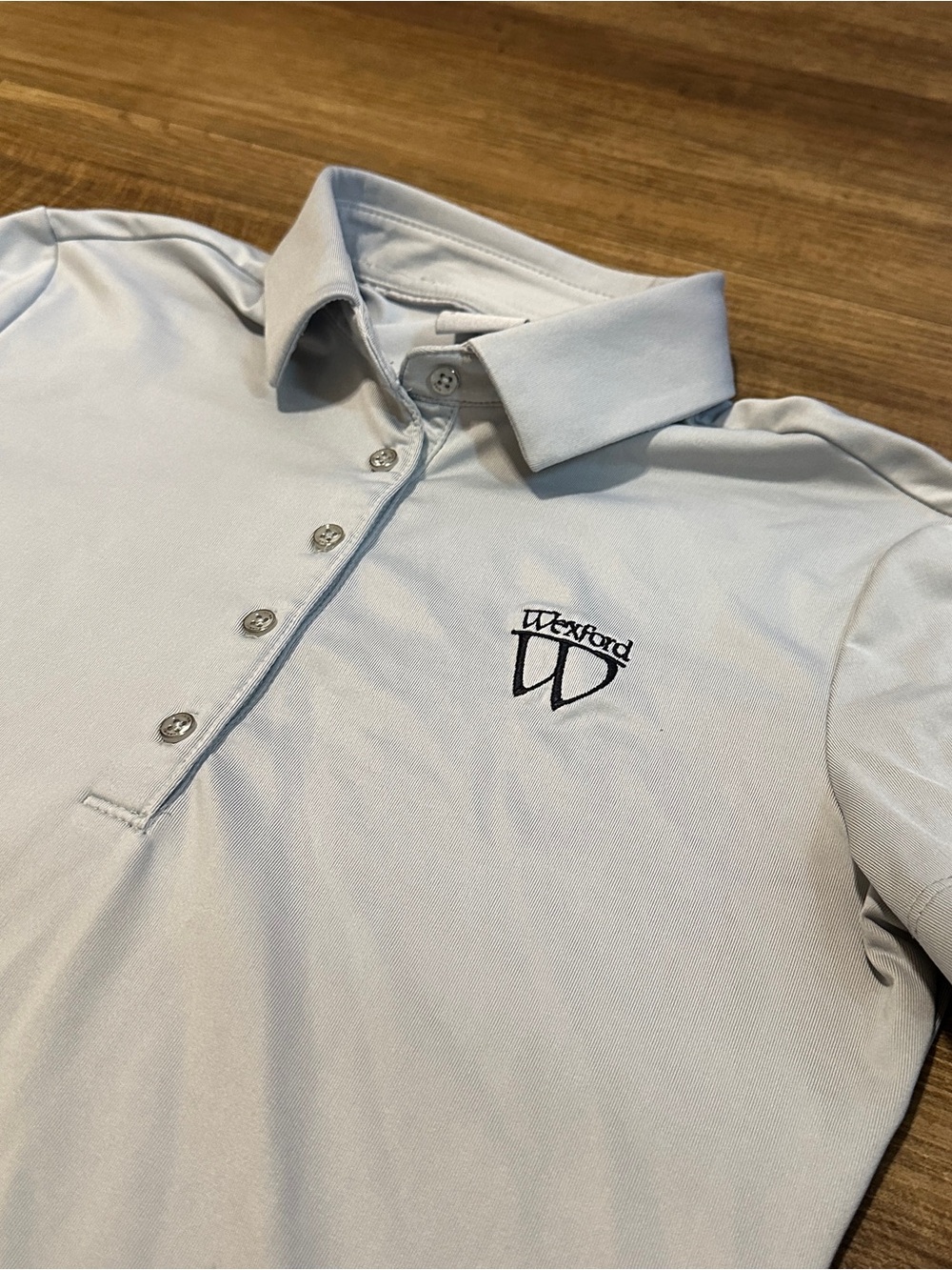 Dunning Golf Shirt - Wexford Women's Light Gray Polo